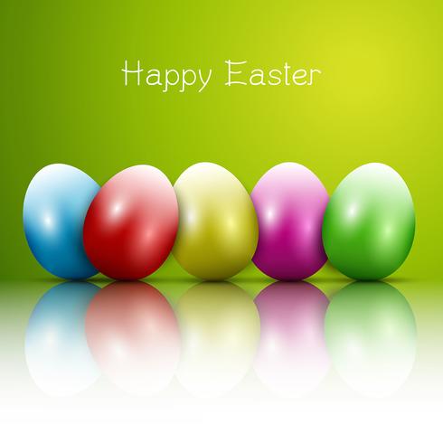 Happy Easter background  vector