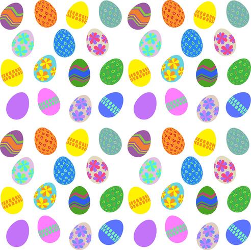 Easter Egg Background vector