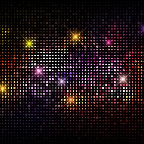 Disco lights background  vector