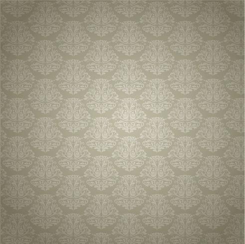 Vintage Damask background vector