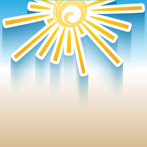 Summer background  vector