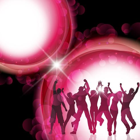 Party people background vector
