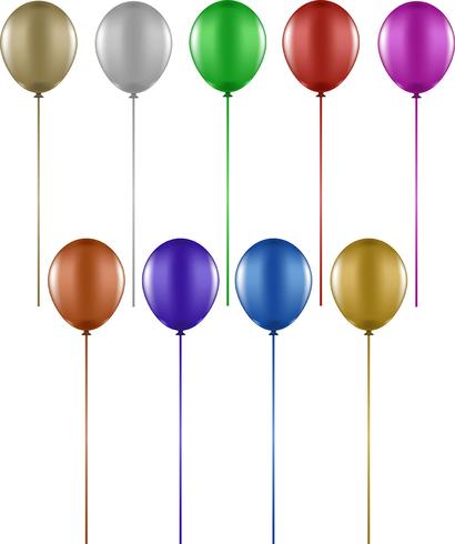 Balloons vector