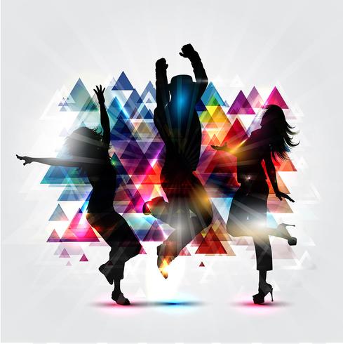 Party people background vector