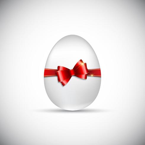 Easter egg background vector