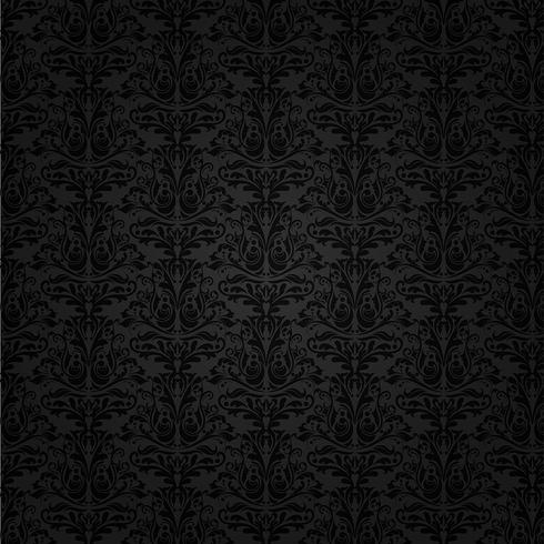 Damask background vector