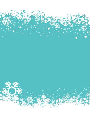 Christmas snowflakes vector