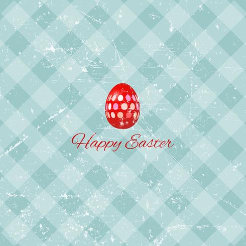 Grunge Easter background vector