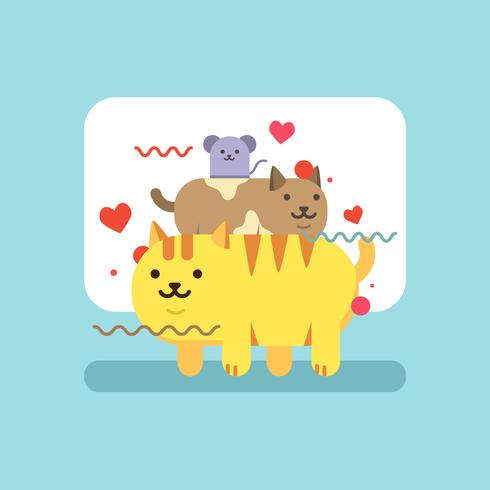 Animal Friends Vector