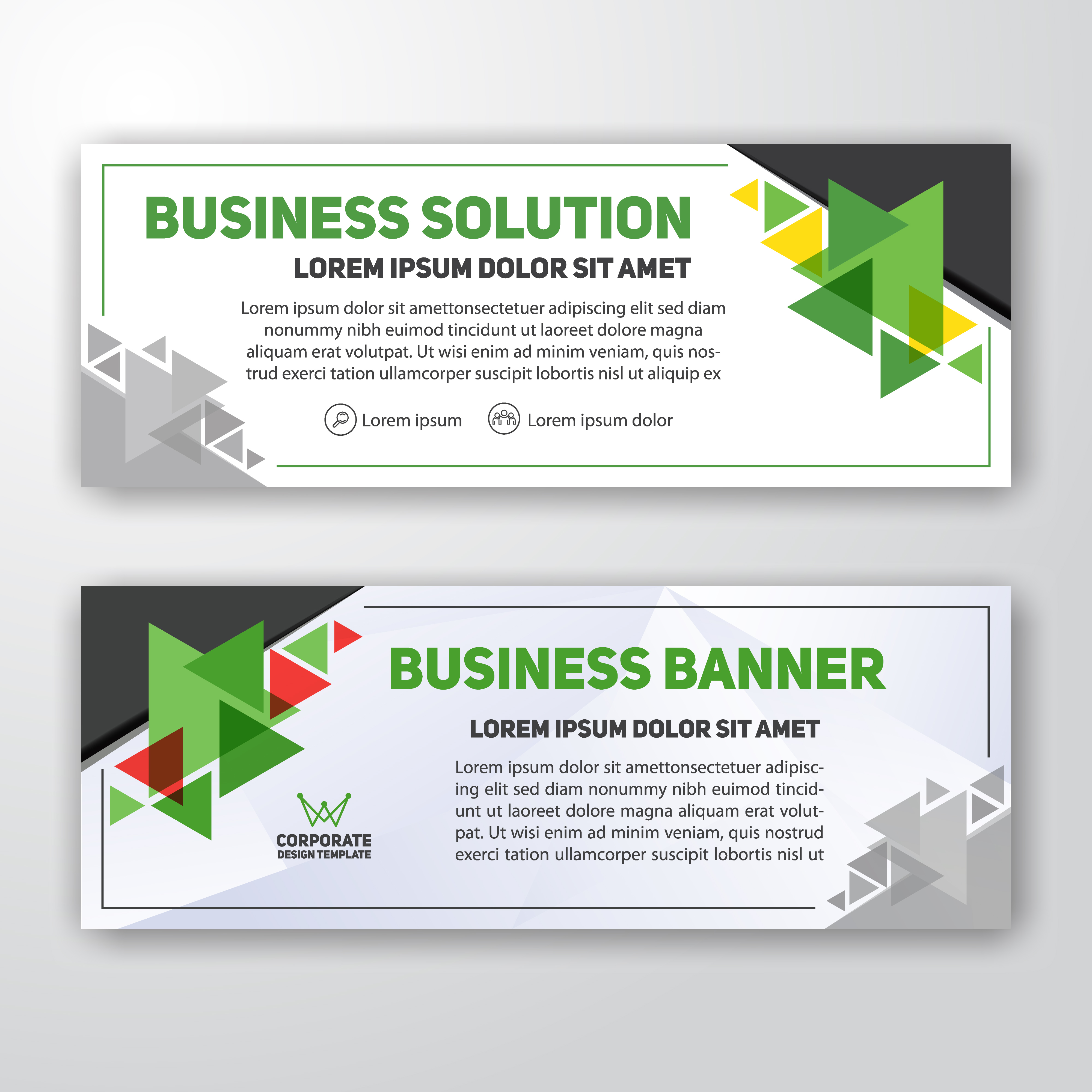 Modern corporate banner  background design Download  Free 