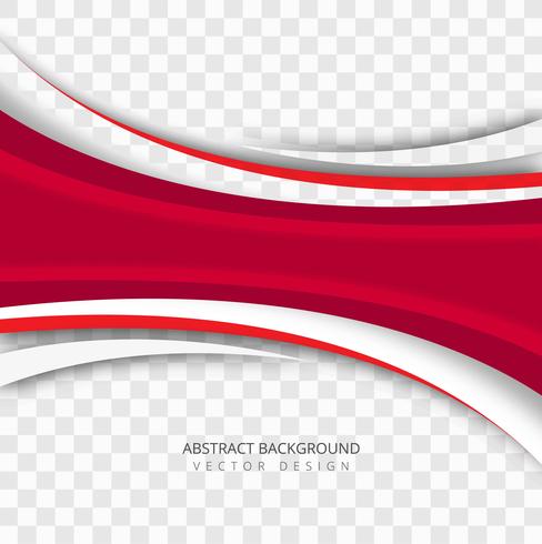 Beautiful business wave transparent background vector