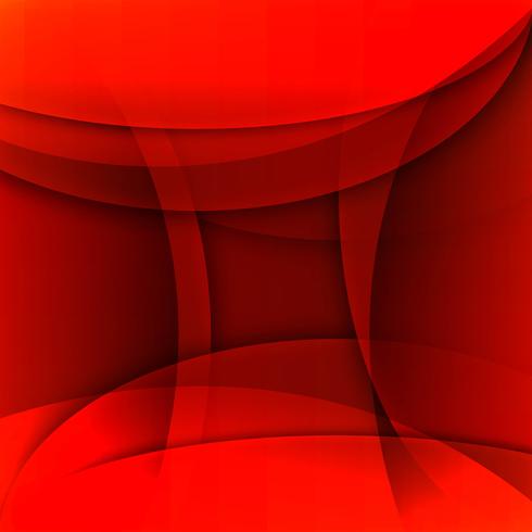 Abstract red wave background illustration vector