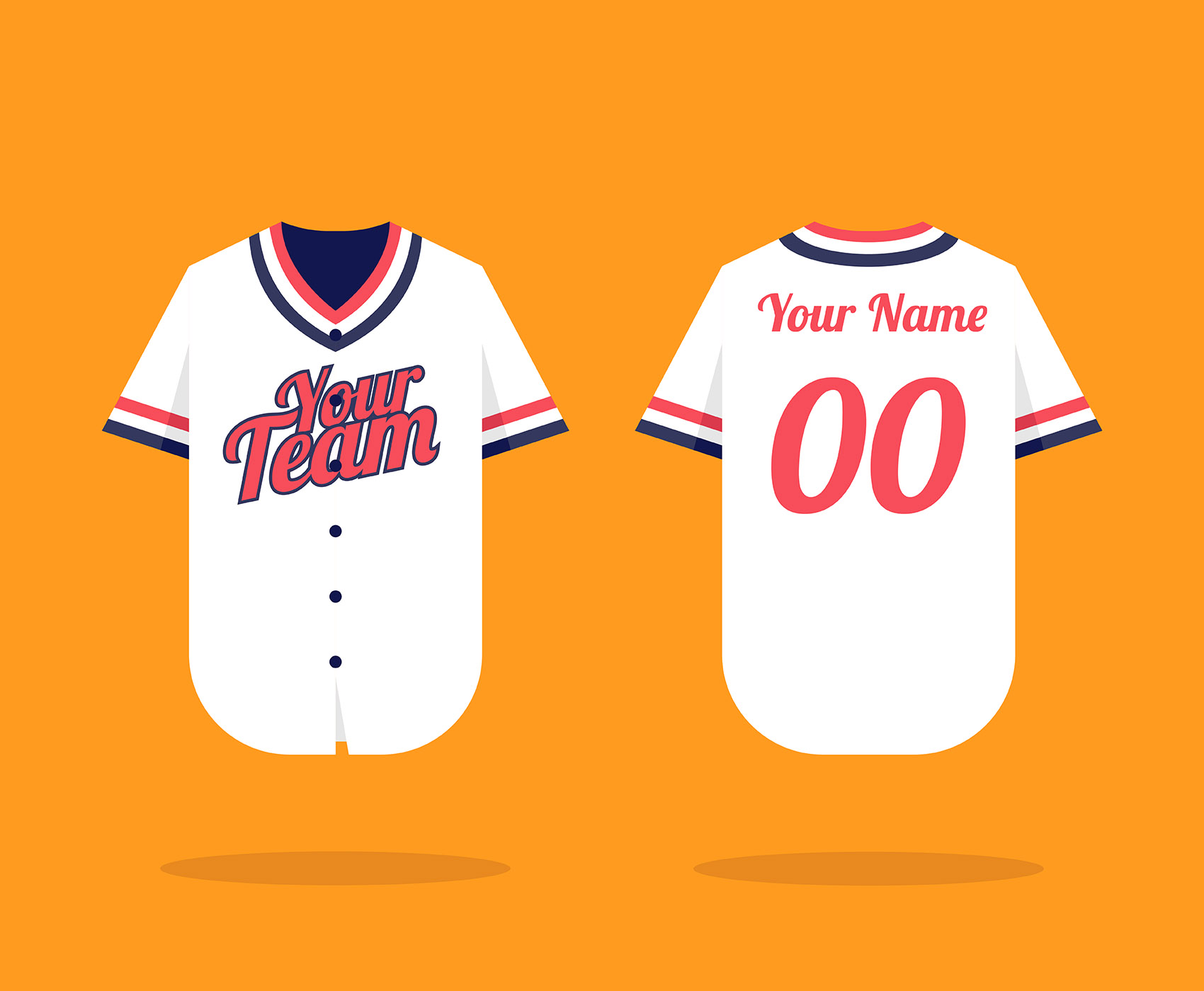 baseball jersey mockup