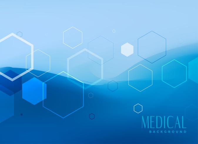 medical background concept design in blue color