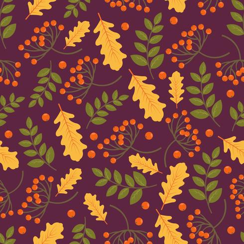 Fall Pattern vector