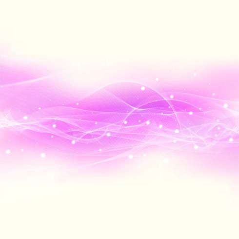 Beautiful pink business wave background vector