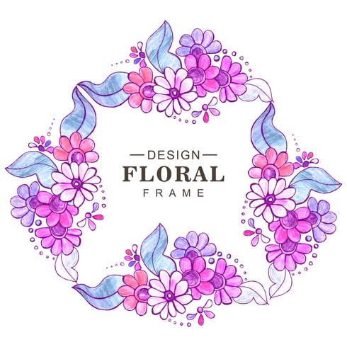 Abstract Wedding Colorful Floral Background Download Free