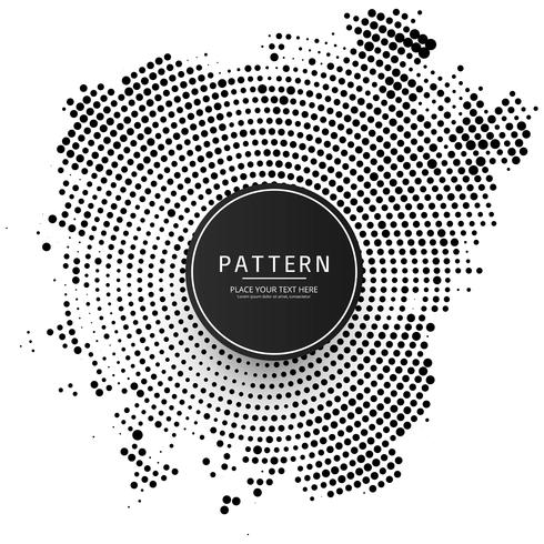 Modern halftone background illustration vector