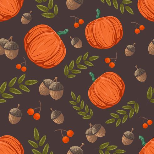 Fall Pattern vector