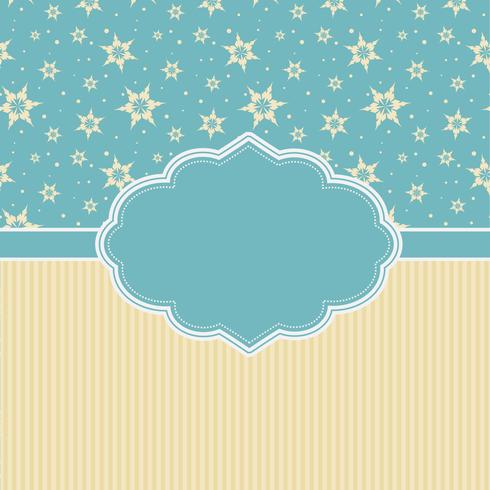 Retro Christmas Background vector