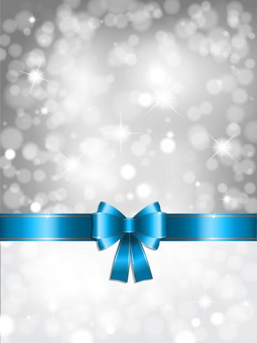 silver christmas background  vector