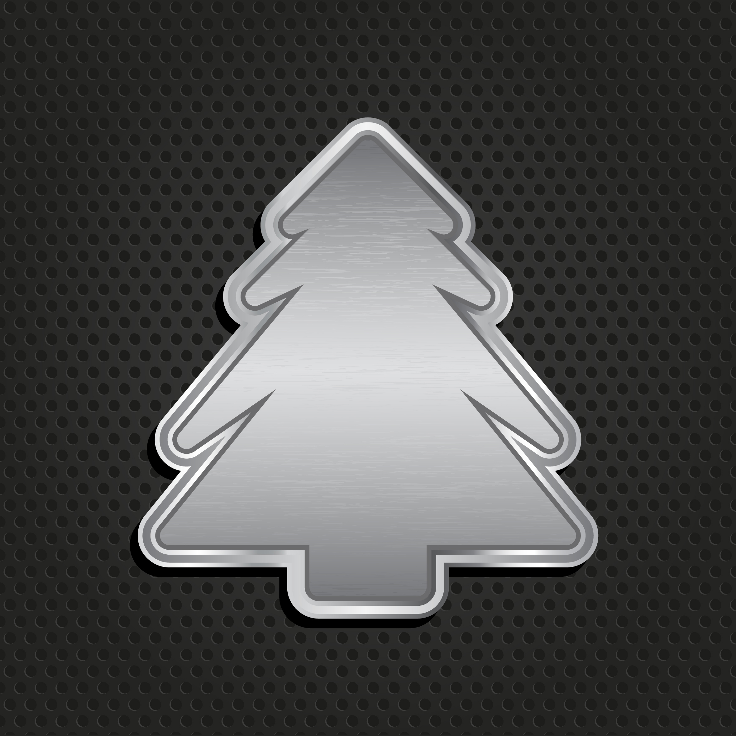 Metallic christmas tree background 236746 Vector Art at Vecteezy