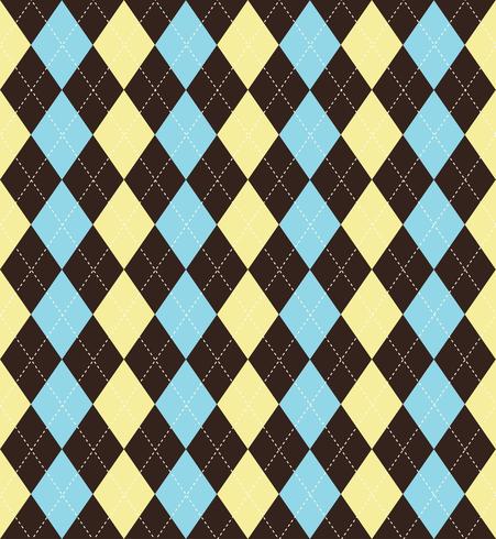 Fondo estampado Argyle vector