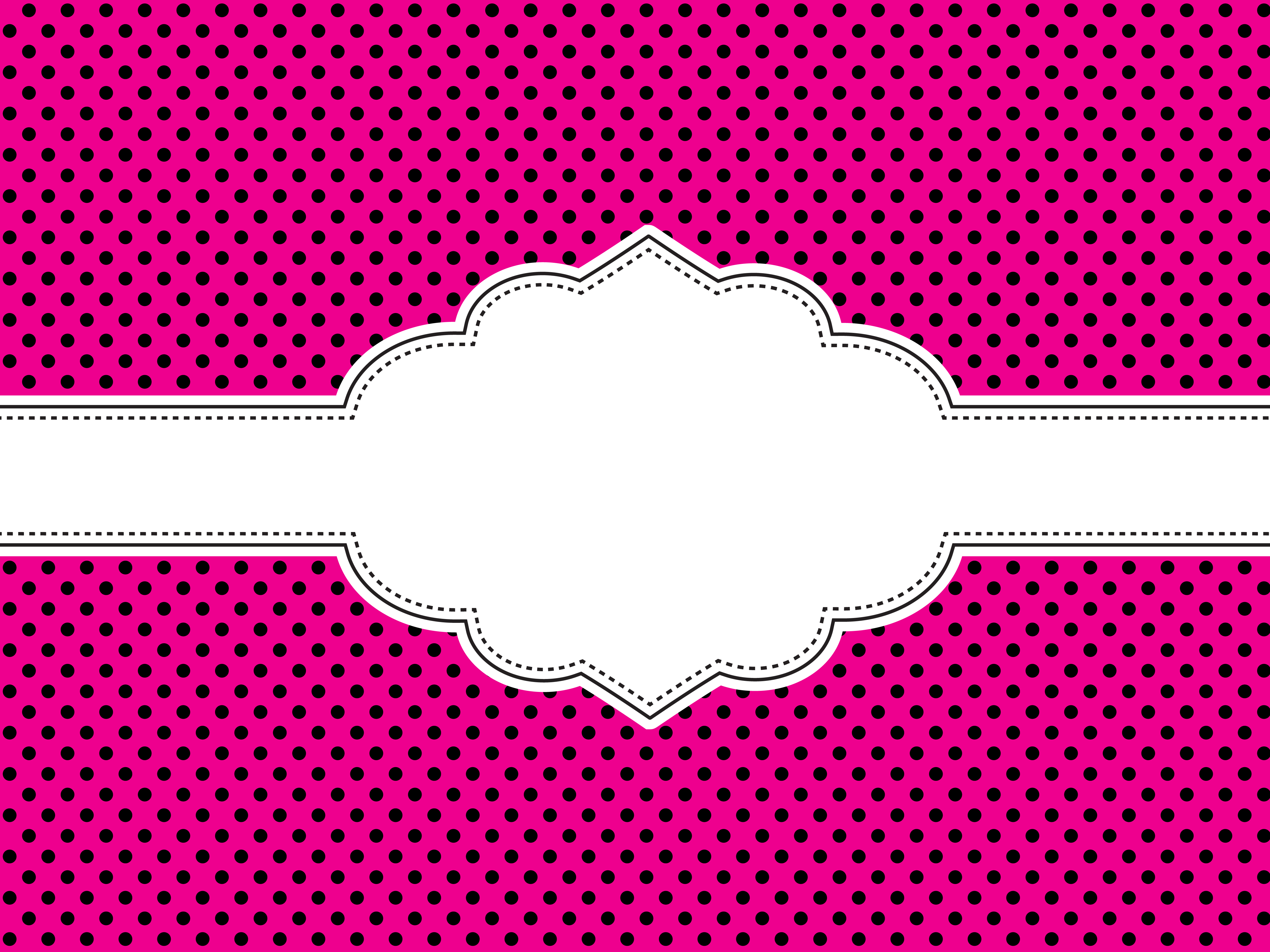 Pink Polka Dot Background Free Vector Art - (236 Free Downloads)