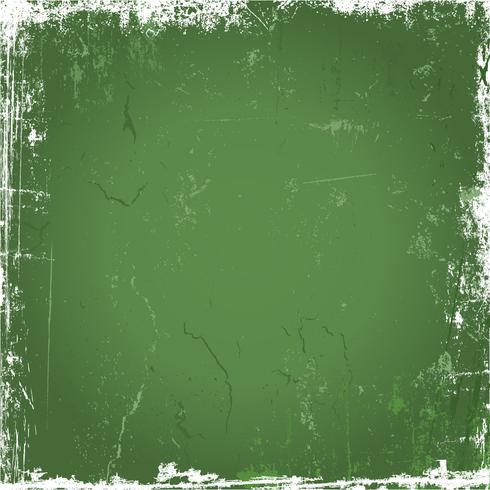 Green grunge background vector