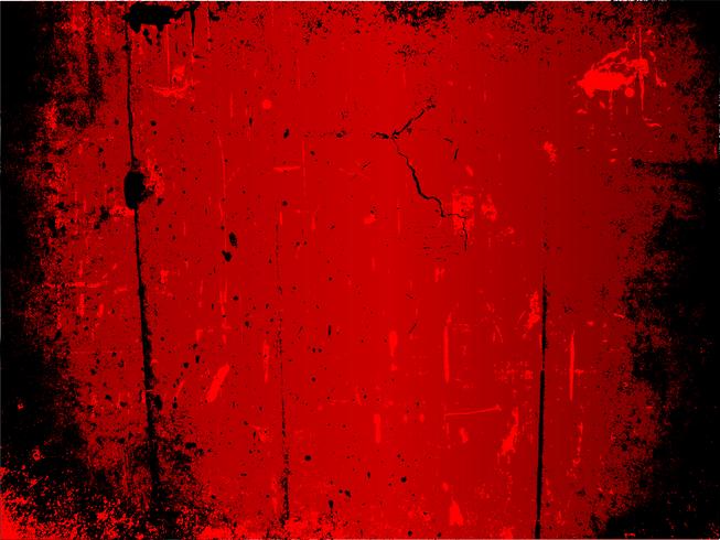 Red grunge background vector