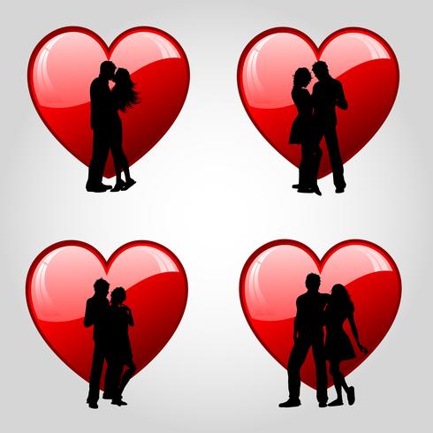 Parejas y corazones 236932 Vector en Vecteezy Parejas y corazones 236932 Vector en Vecteezy