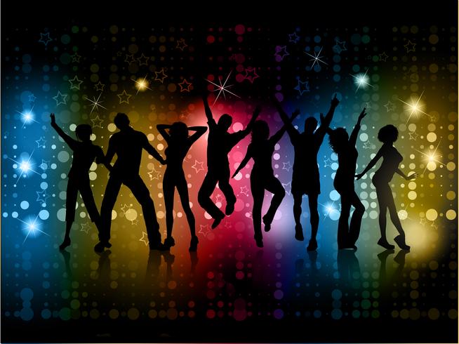 Party people background  vector