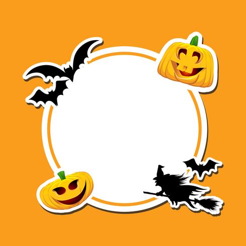 Fondo de Halloween vector