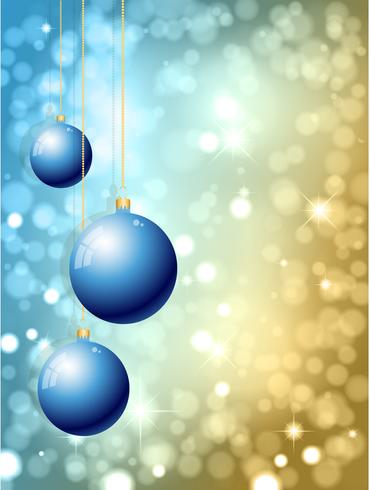 christmas baubles  vector