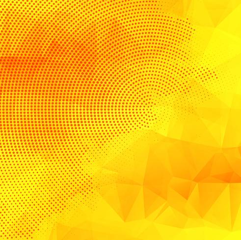 Abstract bright colorful polygon background vector