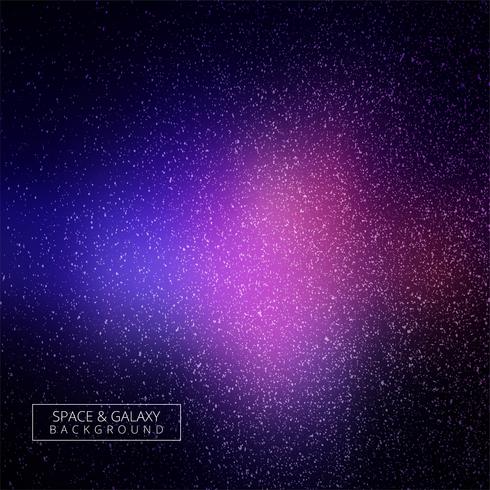 Fondo colorido abstracto de la galaxia vector