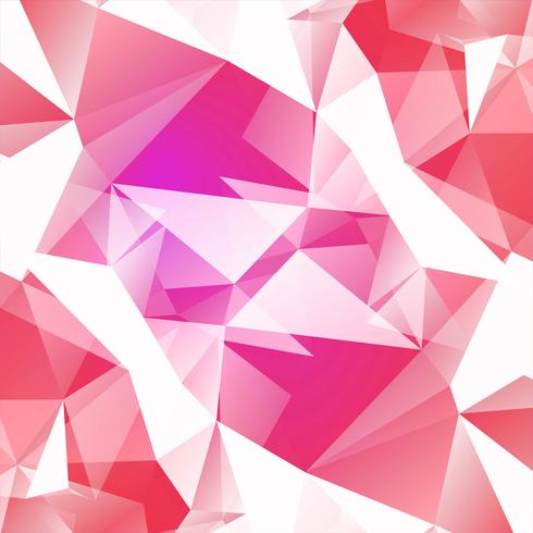 Abstract colorful polygon background vector