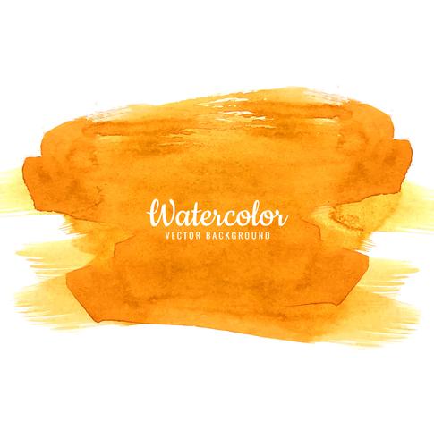 Modern watercolor stroke design background vector