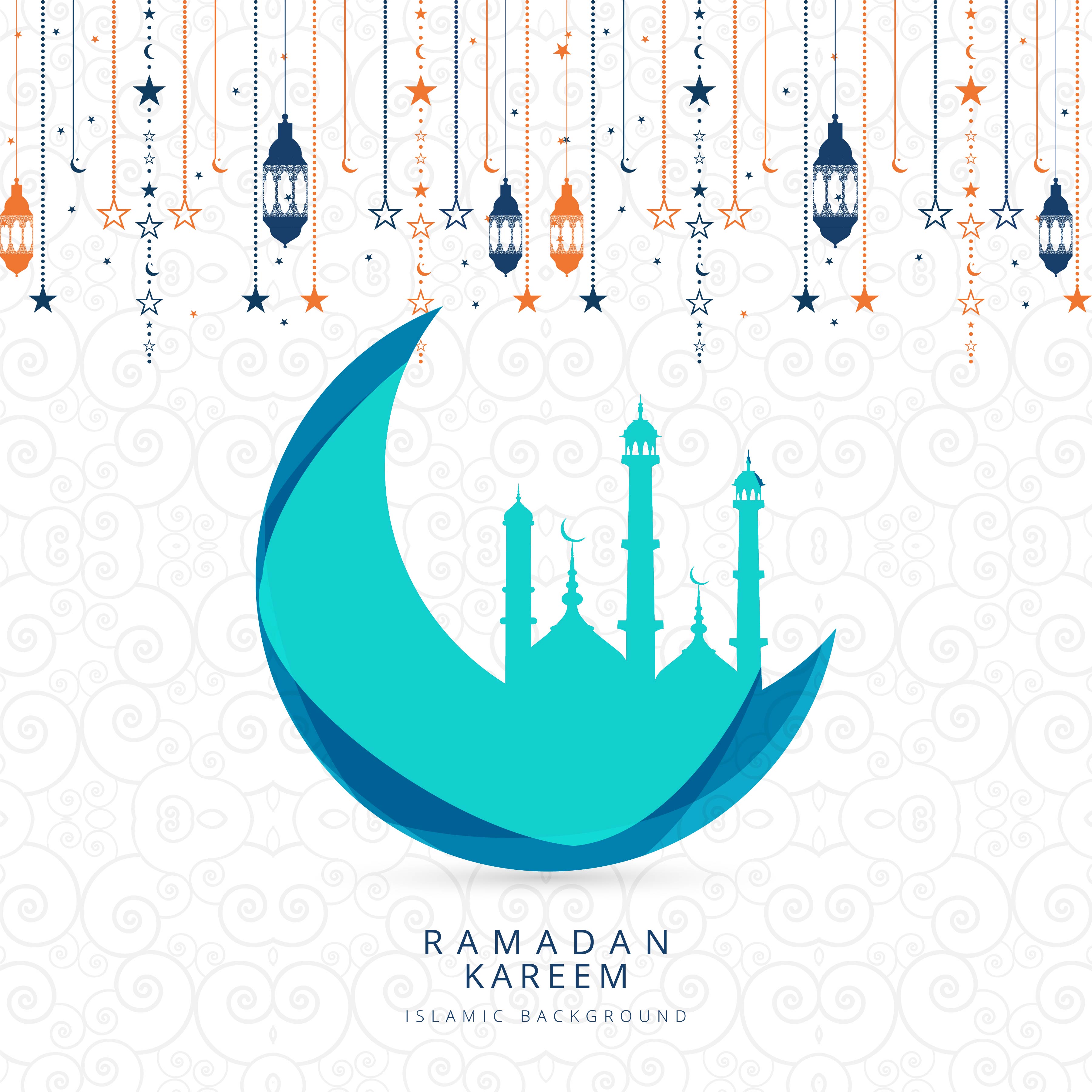 Download Ramadan Kareem religious background illustration vector 237475 - Download Free Vectors, Clipart ...