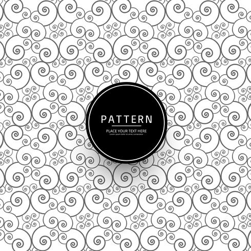 Abstract floral pattern background vector