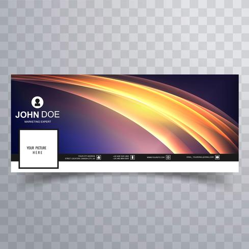 Abstract Colorful Facebook Timeline Cover Template Vector Download Free Vectors Clipart Graphics Vector Art