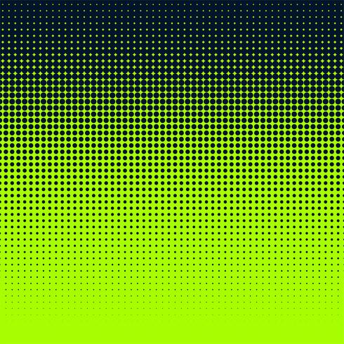 Abstract bright green halftone background vector