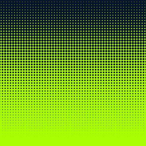 Abstract bright green halftone background vector