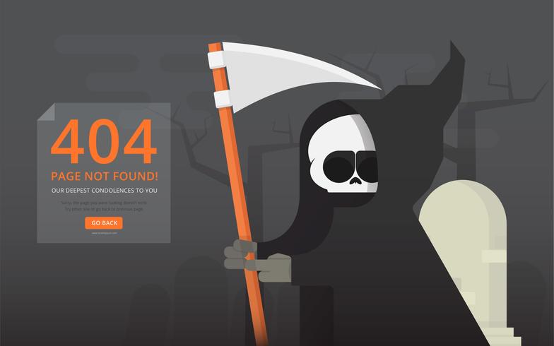 404 page error with funny figure. 237806 Vector Art at Vecteezy