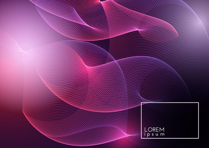 Abstract flow background  vector