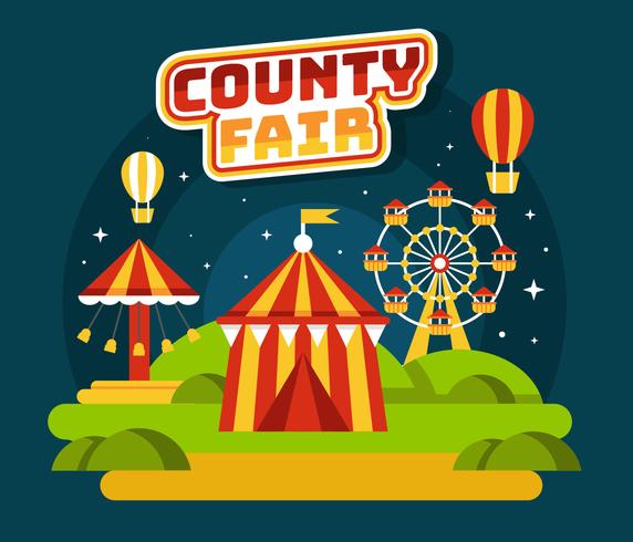 County Fair Vector