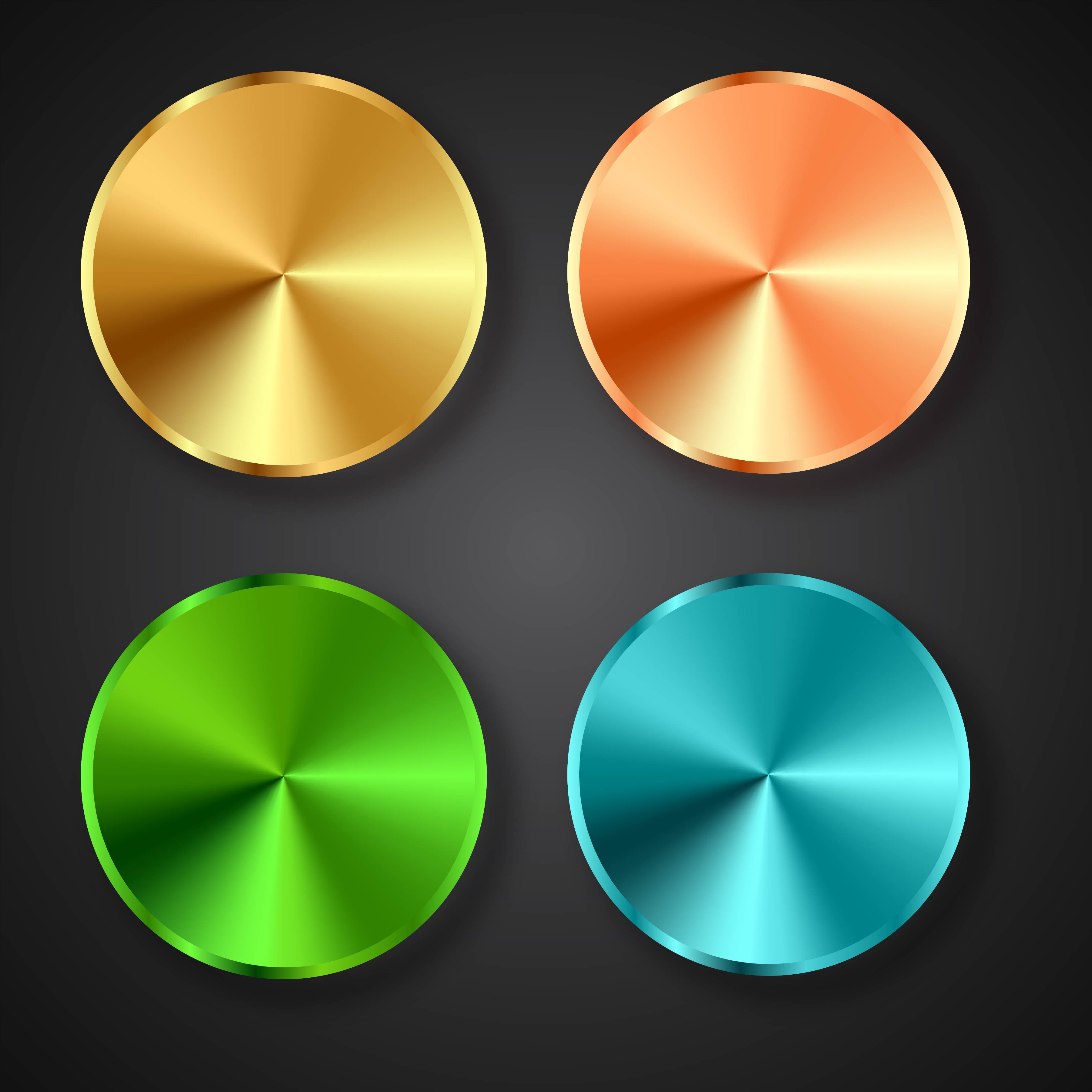 Beautiful glossy colorful icons set design 237977 Vector Art at Vecteezy