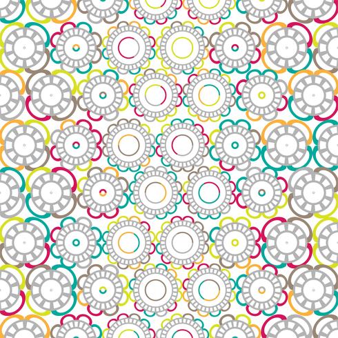 Abstract colorful pattern background illustration vector