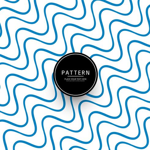 Abstract stylish lines pattern background vector