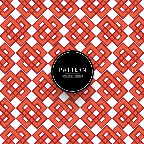 Modern geometric pattern background vector